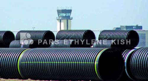 La mise en œuvre des aéroports de tuyaux en polyéthylène
