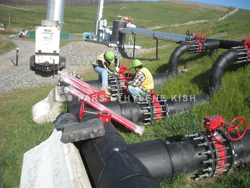 Armoires de stockage de tuyaux HDPE